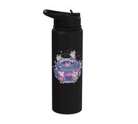 Plenty of Cats in the Tea Cute Teapot Kittens EduEly Stainless Steel Insulated Water Bottle