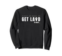 Plenty of Room to Get Laid to Rest Funny Hearse Driver Sweatshirt