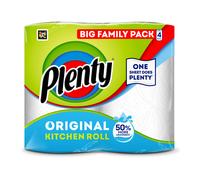Plenty Original Kitchen Roll, 2-Ply, 4 Rolls