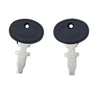 PLENTZOM Ignition Key TX10953 791618 4158641 87569357 Compatible with Universal Fiat 1000 1300 Allis Chalmers 5040 45 50 Ford New Holland Long Tractor 2360 2460 2510 260 White Oliver 1250A 1255 1265