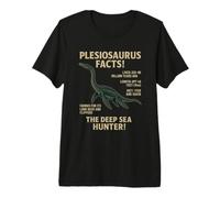 Plesiosaurus Facts | Educational Prehistoric Marine Reptile Premium T-Shirt