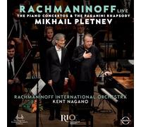 Pletnev,Mikhail - Rachmaninoff Live: The Piano Concertos & The Paganini Rhapsody
