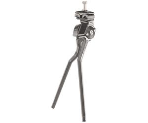 Pletscher Bicycle Cycle Twin Leg B/B Mounted Standard Kickstand Silver - 290 MM