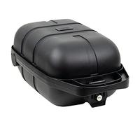 Pletscher Easyfix Hardshell Case Pannier Rack Box, Black, 12 Litre