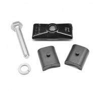 Pletscher F8 Clamp for Twin Leg Kickstand Top Plate and Mounting Bolt, M10x65mm, Black