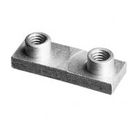Pletscher Threaded Adapter Plate for Comp 18 Kickstand, Silver, 18mm