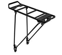 Pletscher WERSO MIK System Carrier Adjustable Pannier Rack, Black, 700c (28"), Disc Brake Compatible