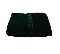 Pleuche Upright Piano Cover, Full Piano Dust Cover, Soft and Breathable Fabric with Curtain - Like Design for Easy Access, Elegant Decoration for Upright Pianos in 5 Colors (Green)