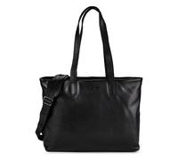 Plevier Catz Briefcase RFID protection Genuine Leather 43 cm Laptop compartment black