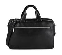 Plevier Jimmy Briefcase Genuine Leather 31 cm Laptop compartment black