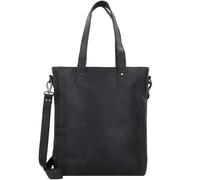 Plevier Retro Jackson Shopper Bag Leather 31 cm Laptop compartment black