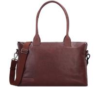 Plevier Rock Beryl Shoulder Bag Leather 40.5 cm Laptop compartment brown