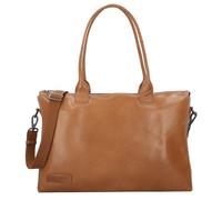 Plevier Rock Copal Shoulder Bag Leather 44 cm Laptop compartment brown