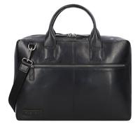Plevier Rock Flint Briefcase RFID protection Leather 41 cm Laptop compartment black