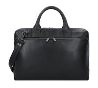 Plevier Vintage Bill Briefcase Leather 40 cm Laptop compartment black