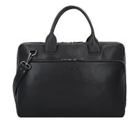 Plevier Vintage Larry Briefcase Leather 40 cm Laptop compartment black