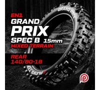 NEW PLEWS 'THE BEAST' EXTREME ENDURO/TRAIL REAR TYRE 120/90-18 - MADE TO WIN