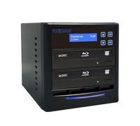 PlexCopier 1 to 1 Blu-ray BD BDXL M-Disc CD DVD Duplicator Copier Tower with FREE Copy Protection
