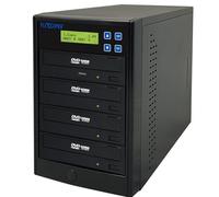 PlexCopier 24X SATA 1 to 3 CD DVD Duplicator Writer Copier Tower (3 Target)