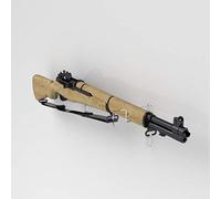 Plexico Clear Acrylic Rifle Holder/Musket Brackets/Rifle Wall Mount Display (Clear)