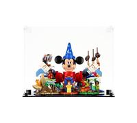 Plexico Display Case Compatible With Lego 21352 Magic of Disney - Clear Back Panel