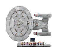 Plexico Display Case Compatible With Lego Star Trek: U.S.S. Enterprise NCC-1701-D - (Main Set Only)