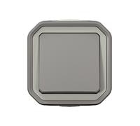 Legrand 069711L Plexo Wet Room Switch Grey IP55 IK08 10AX SL Terminals