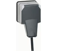 PLEXO55 Single Socket with/u 2P+Z IP66 090465
