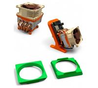 PLEXONE Fan Adapter Compatible with GeeekPi Low Profile Plus and Noctua NF-A6x15/NF-A6x25 - 60 mm, PETG (Green)