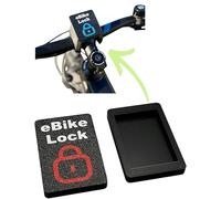 PLEXONE Protective Cover for Bosch Kiox 300/Kiox 500 Smart System Display Holder - PETG - eBike Lock Design - Red