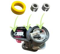 PLEXONE Repair kit suitable for Sodastream Duo 2 x replacement nuts + CO2 seal Soda Stream repair