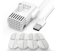 PLFF012 Replacement Pump for PETLIBRO Cat Water Fountain, Compatible with Model PLWF002, Ultra Quiet Pump with 4 Filters Kit