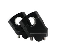 PLFMFVBLBG Handlebar Clamps Risers For DL650 For V-Strom 650 For DL 650 For VStrom 650 For VStrom650 22 Mm Handlebar Riser Bar Mount Handle Clamp Bars Riser Clamp(22mm Black)