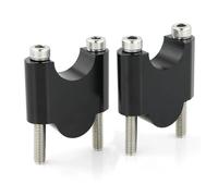 PLFMFVBLBG Handlebar Clamps Risers For Grom For MSX125 For ST1100 For XL250R 350R For CTX700 For Dax125 For CT125 For XR150L 22 Mm 7/8" Handlebar Risers Bars Riser Clamp(Black Riser 40mm)
