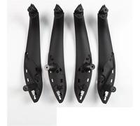 PLFMFVBLBG Side Door Handle Cover for 3 Series for F30 for F35 for F3X Car Inner Handle Front Rear Left Right Set of 4 Interior Door Handles(4 Black)