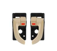 PLFMFVBLBG Side Door Handle Cover for Hyundai for Tucson 2005-2009 Car Interior Inside Door Handle Left Right Replacement SetCar Accessories 82620-2Z02(BeigeX2)