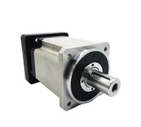 PLG090 12.7/19/14/16mm Input, Planetary Gearbox, Helical Gear, Ratio 3:1~100:1, For 80/90mm Servo Motor Reducer, Nema34 86mm Stepper Motor(PLG090-19mm Input,3 to 1)