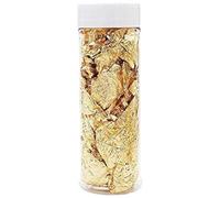 PLGEBR 2g Edible Gold Leaf Foil Cooking Drink Food Dessert Dining Decoration N9v3 Gilding Cake Cream accessories,glitter decoration, Arts resin glamour leaf,oil drinks Leaf leaf,gold gilding leaves,
