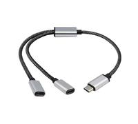 PLGEBR Charge Data Cable HUB 3 in 1 Dock 3 Ports Splitter for Macbook To USB USB Dual Adapter OTG D2B4 Type-C C