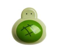 PLGEBR Duck Toothbrush Head Covers,Portable Toothbrush Head Protective Cover,Travel Toothbrush Head Storage Cover Cap for Kids Bathroom Home Travel (Green)