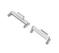 PLGEBR NEW 1Pair Adapter for Huawei Watch Fit 3 Watchband Strap Connector Bracelet Band H4X1 Fit3 20mm Accessories Steel