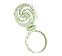 Pliable Comb and Glass Set Portable Comb for Tourists Specialists Students Thin Transportable Hair Styling Tool