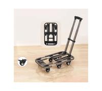 pliable pour un usage domestique - Transporteur portable à plat pour petite remorque - Design gris facile à ranger et à transporter