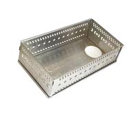 Pliable Rustless Steambath Stove Stone Basket 300mm Net Shih Tzus Rapid Heating and Security in Tents Residences Outdoor Use Steambath Basket