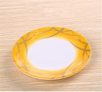 PLIAGE 3Pcs small round Plastic Japan Food Sushi Melamine Dish Rotary Sushi Plate Round Colorful Conveyor Belt Sushi Serving dinner plates