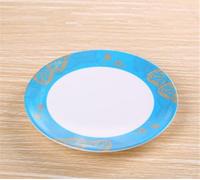 PLIAGE 3Pcs small round Plastic Japan Food Sushi Melamine Dish Rotary Sushi Plate Round Colorful Conveyor Belt Sushi Serving dinner plates