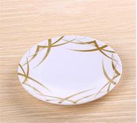 PLIAGE 3Pcs small round Plastic Japan Food Sushi Melamine Dish Rotary Sushi Plate Round Colorful Conveyor Belt Sushi Serving dinner plates