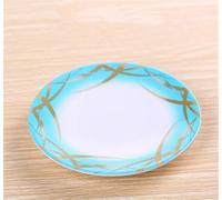 PLIAGE 3Pcs small round Plastic Japan Food Sushi Melamine Dish Rotary Sushi Plate Round Colorful Conveyor Belt Sushi Serving dinner plates