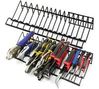 Plier Organizer Rack for Tool Box Storage, Holds Regular and Wide Handle Pliers, Fits Toolbox or Chest Drawers, Durable and Space-Saving Design (2 Pack)