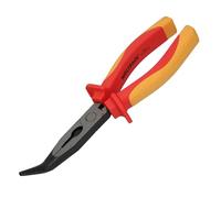 Pliers Boca Curva 200 mm. Insulated Handles Chrome Vanadium Steel Wire Stripper, Cable Cutter, Wire Stripper, Wire Stripper